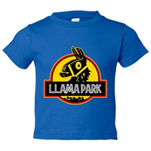 Camiseta Llama PArk azul royal