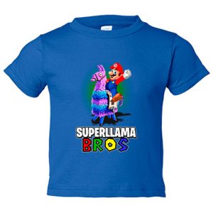 Camiseta niño Superllama Bros