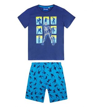 Fortnite Pijama para Niños Azul